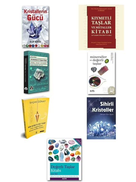 Değerli Taşlar ve Kristaller Eğitim Seti – 7 Kitap