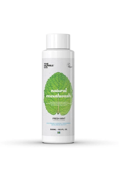 The Humble Co Mouthwash Ağız Bakım Suyu Fresh Mint 500 ml