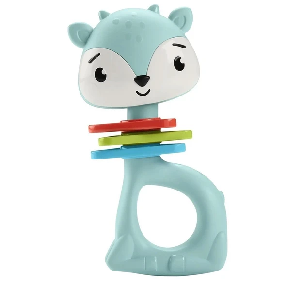 Hjw11 Fisher-price Eğlenceli Dostlar Dişlik Ve Çıngıraklar - 8