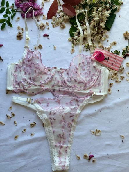 LOVE SECRET Dantelli Sütyen ve Tanga Rahat ve Şık Kadın İç Giyim - 7