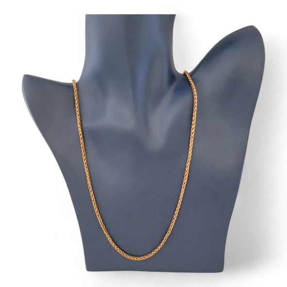 Fox Tail Çelik Zincir 60 cm Bronze Roze - 2
