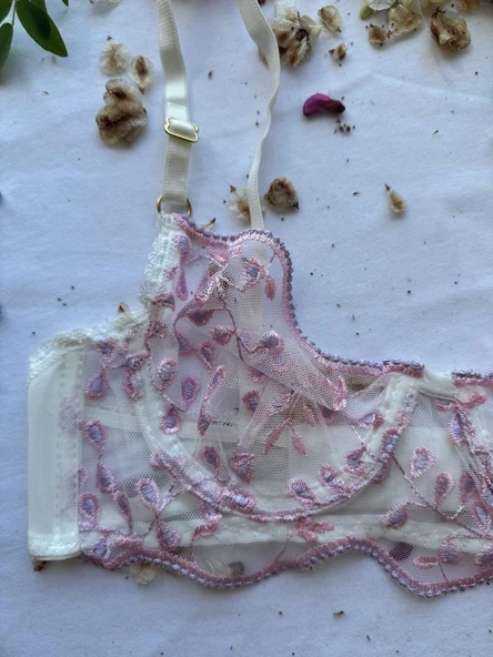 LOVE SECRET Dantelli Sütyen ve Tanga Rahat ve Şık Kadın İç Giyim - 3