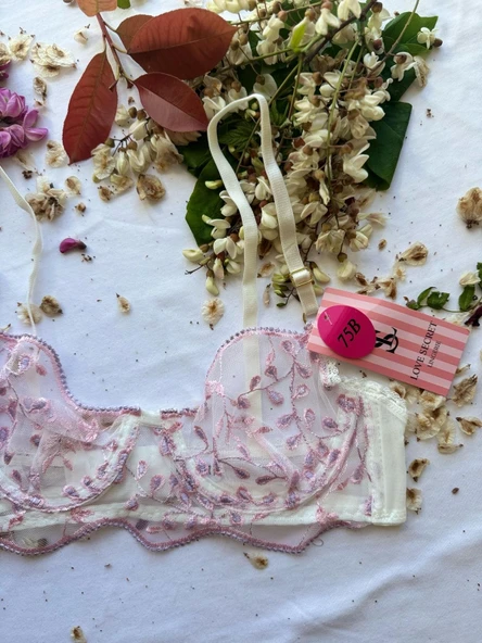 LOVE SECRET Dantelli Sütyen ve Tanga Rahat ve Şık Kadın İç Giyim - 2