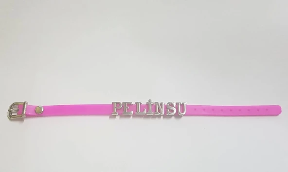 Kişiye Özel - İsme Özel Bileklik - Pembe