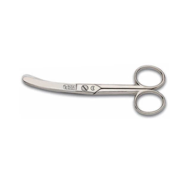 Rıza M-159 Eğri Manifatura Makası No: 5 İnç / 12,70 Cm - Nikel Kaplama Tg-53-vice/(1395) 1346 ürün görseli