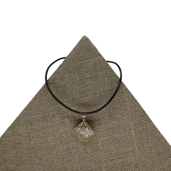 Hedea Huzurlu Armoni Bronz Kolye - Resim 2