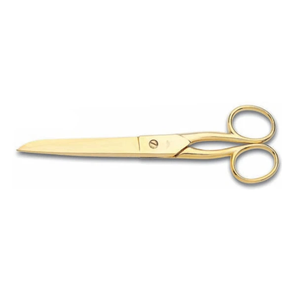 Rıza M-173 Açılış Makası No: 8 İnç / 20,32 Cm - Altın Kaplama