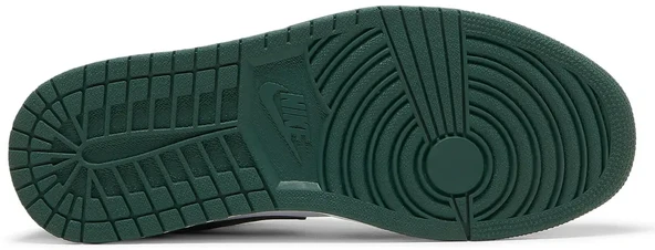 Nike Air Jordan 1 Low 'Green Toe' White Black Spor Ayakkabı - 4