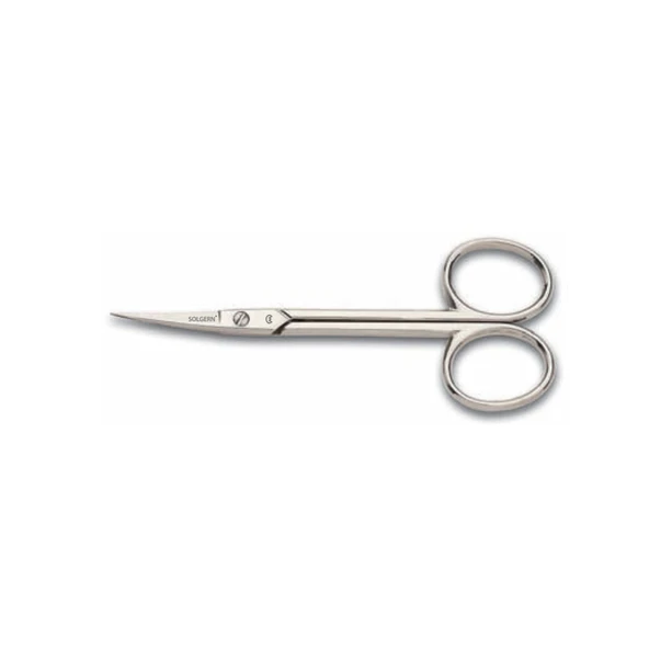 Rıza M-163 Nakış Makası No: 4 İnç / 10,16 Cm - Nikel Kaplama Tg-53-vice/(1395) 1347 ürün görseli 1