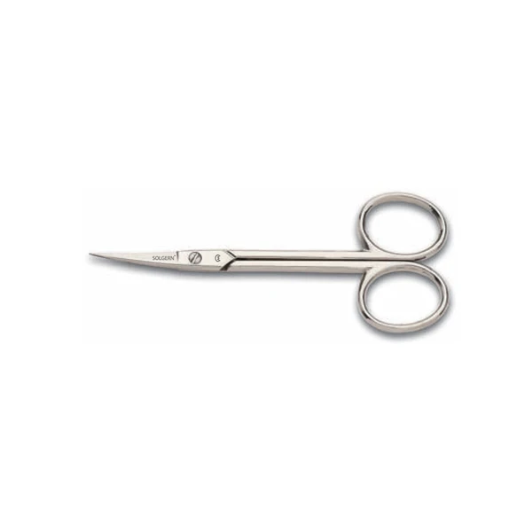 Rıza M-163 Nakış Makası No: 4 İnç / 10,16 Cm - Nikel Kaplama