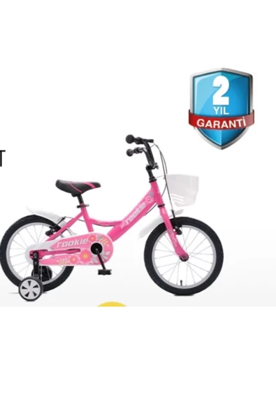 Rookie Flora 16" Jant Denge Tekerlekli Kız  Çocuk Bisikleti Pembe