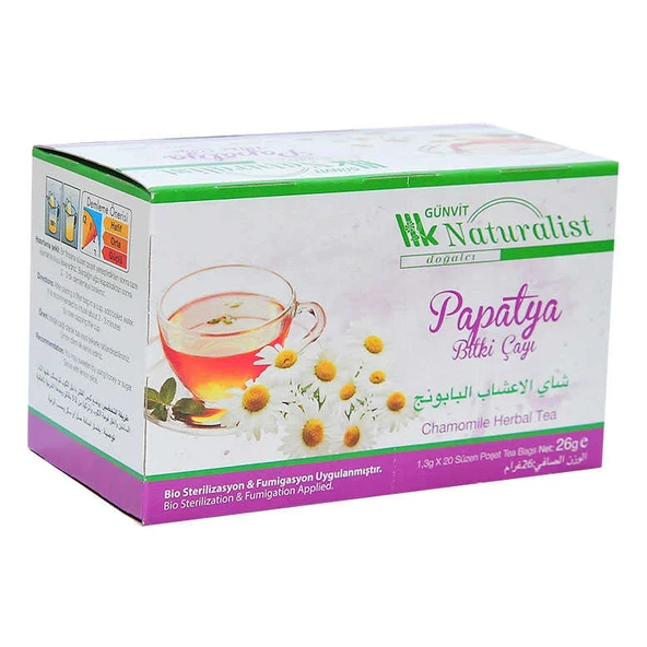 Papatya Bitki Çayı 20 Süzen Poşet - 7