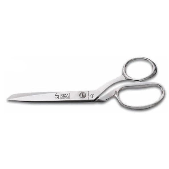 Rıza M-a3157-7 Tekstil / Yatık Regula Makası No: 7 İnç / 17,78 Cm - Nikel Kaplama Tg-53-vice/(1395) 1361 ürün görseli