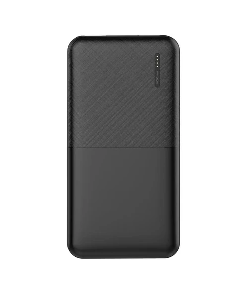 Dexim M9 10.000mAh Led Işıklı Powerbank - Siyah