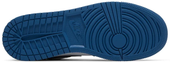Nike Air Jordan 1 Low SE GS True Blue Spor Ayakkabı - 4