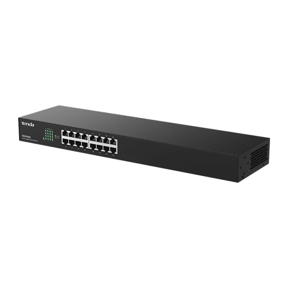 TENDA TEG1016G 16GE Port Metal Desktop Switch ürün görseli 1