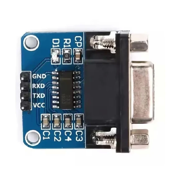 Max3232 Db9 Rs232 Ttl Uart Çevirici Modül Seri Port Arduino 3.3V - Resim 6