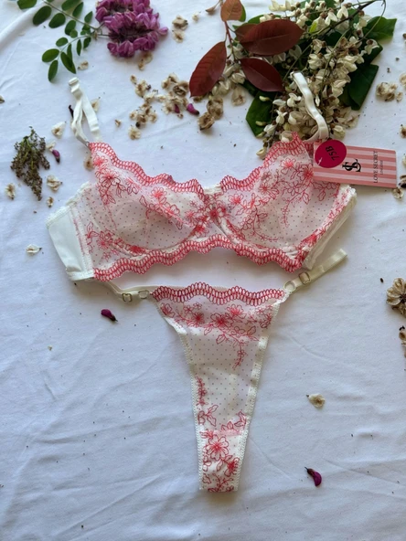 LOVE SECRET Dantelli Sütyen Bralet Takım(Sütyen&Tanga) Kadın İç Giyim