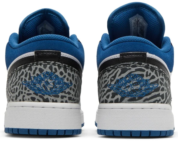Nike Air Jordan 1 Low SE GS True Blue Spor Ayakkabı - 6