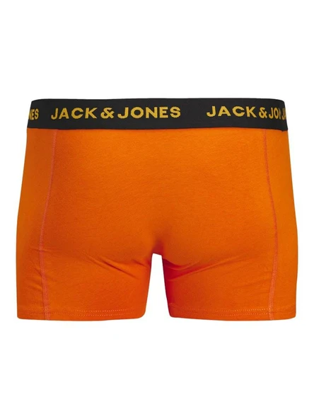 Jack Jones Ben Solıd 3 Lü Paket Erkek Boxer 12268601 - Resim 2