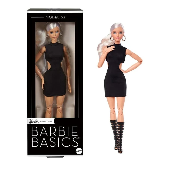 JBH71 Barbie Basics İkonik Koleksiyon Bebekler - Sarışın