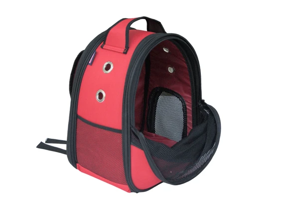 Petpretty Fileli Astronot Sırt Çantası Kırmızı - 2