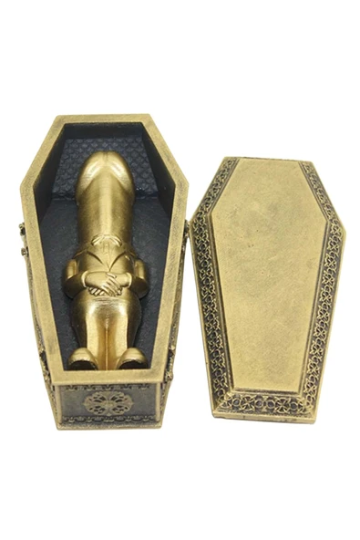 Özel Üretim Hediyelik Şaka Eğlence Dekoratif Bereket Tanrısı Polyester Tabut Aksesuar 15*8 Cm - 2