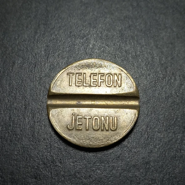 Escoines Koleksiyon 39963680d41703cbf1 PTT Telefon Jetonu Küçük Boy 1 ADET Gönderilcektir - 5