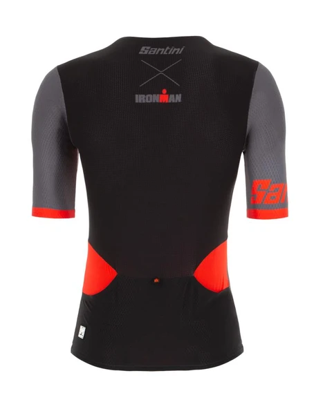 Santini Ironman Audax Triathlon Forması Red 9I63SS00AUDAX - Resim 3