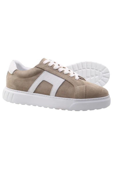 Doğal Bej Erkek Sneaker Ayakkabı - 3