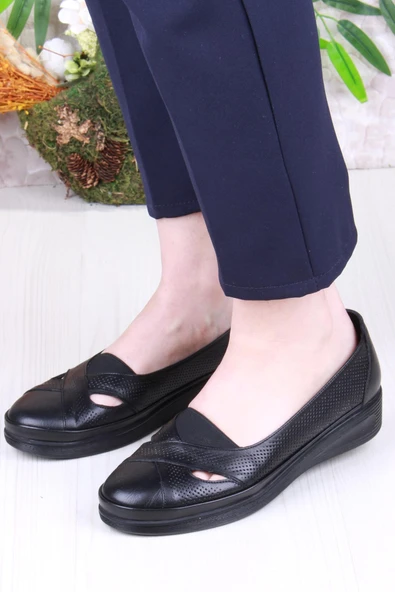 Pepita 429609 Anatomik Rahat Esnek Hakiki Deri Kadın Ayakkabı - 2