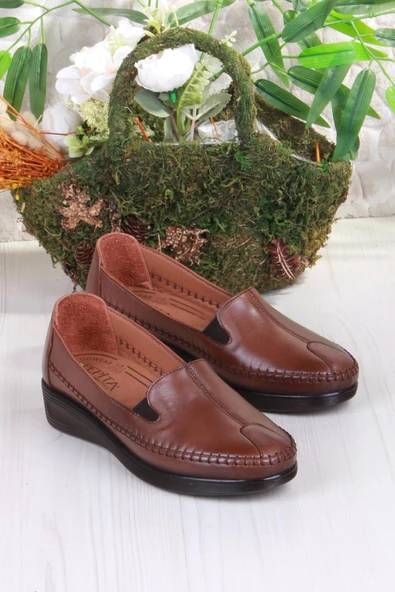 Pepita 429120 Anatomik Rahat Esnek Hakiki Deri Kadın Ayakkabı - Resim 9