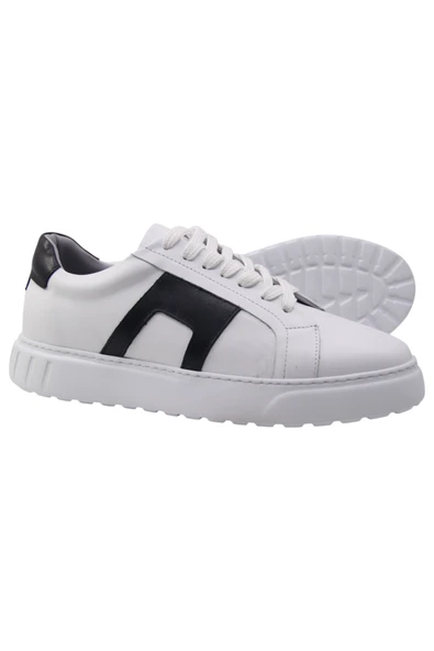 Doğal Beyaz Erkek Sneaker Ayakkabı - 3
