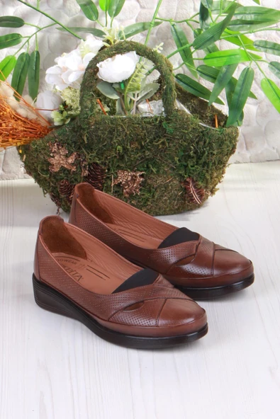 Pepita 429609 Anatomik Rahat Esnek Hakiki Deri Kadın Ayakkabı - 9