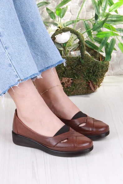 Pepita 429609 Anatomik Rahat Esnek Hakiki Deri Kadın Ayakkabı - 6