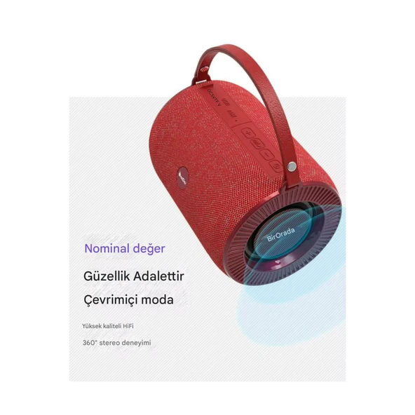 Ozmik ONEDERV3  Premium Ses Kalitesi Taşınabilir Geniş Uyumluluklu Kablosuz Bluetooth Hoparlör - Resim 4