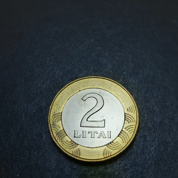 Escoines Koleksiyon 3996368025f707498e 1998/1999/2001 Litvanya 1/2/5 Lita Set ÇİL eski madeni para - 4