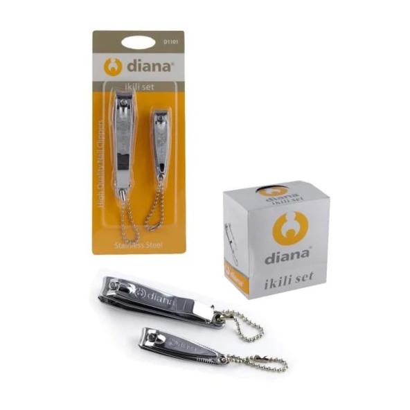 Diana Tırnak Makası Seti 2 Li Tg-53-vice/(1395) 505 ürün görseli 1