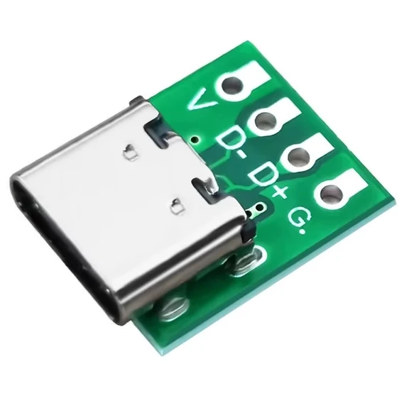 USB Type C 4 Pin DIP Çevirici Pcb Usb Dip Adaptör Kart ürün görseli