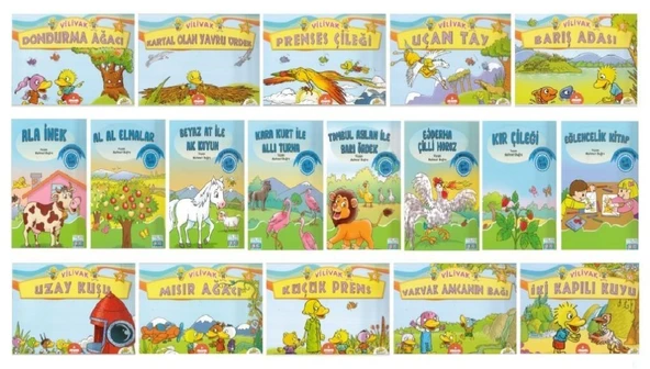 Mum 1. Sınıf Büyük Boy Hikaye Seti 18 Kitap (ilk masal - vilvak)