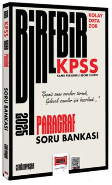 2025 KPSS Birebir Serisi Kolay Orta Zor Paragraf Soru Bankası Yargı Yayınları