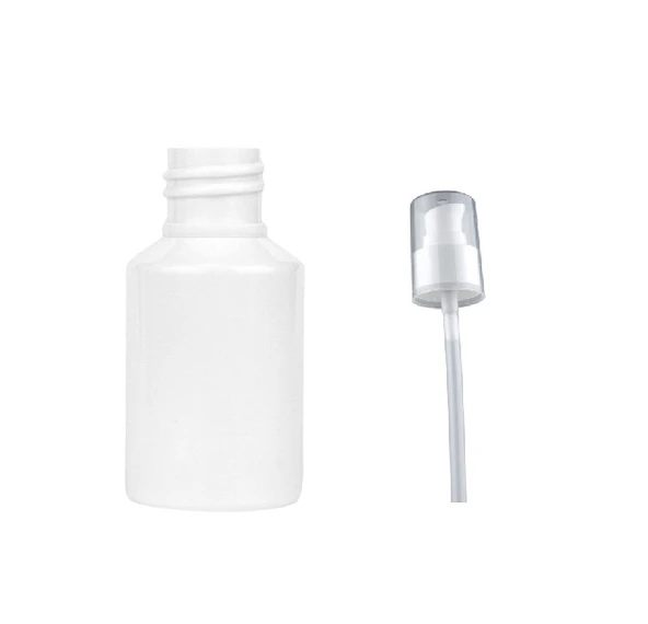 60ml beyaz plastik şişe sıvı sabun pompalı, 24 adet, sabun şişesi, pompalı şişe, duş jeli şişesi, kozmetik şişe