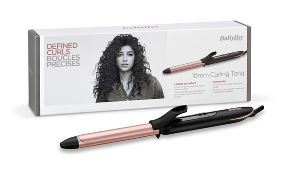 BaByliss C450E Rose Quartz Siyah Saç Maşası - 2