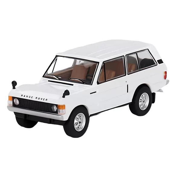 Mini GT 1/64 Range Rover Davos White MGT00658 - 1