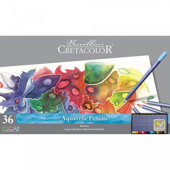 Cretacolor Marino Aquarell 36'lı Kuru Boya Seti 240 36 ürün görseli