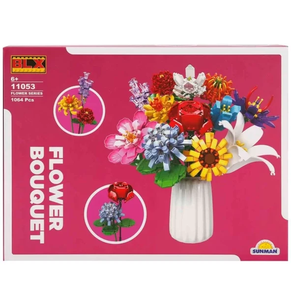 BLX Renkli Çiçek Buketi 11053 - 2