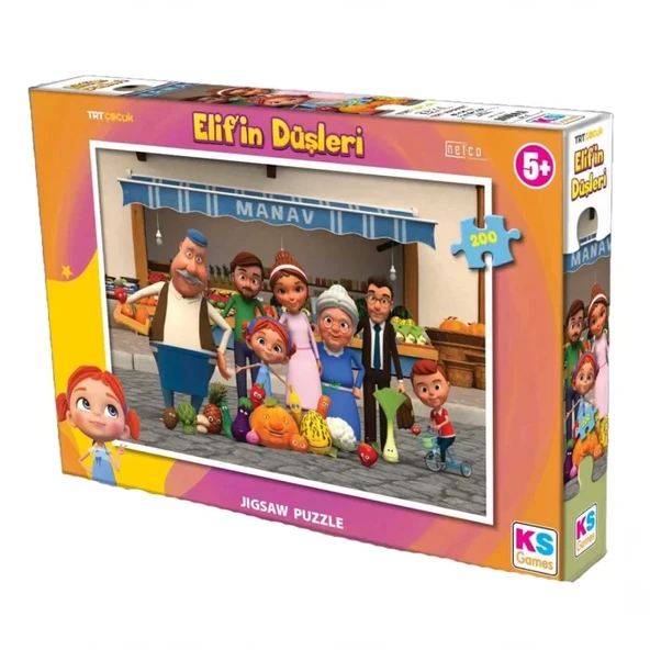 KS Elif'in Düşleri 200 Parça Puzzle