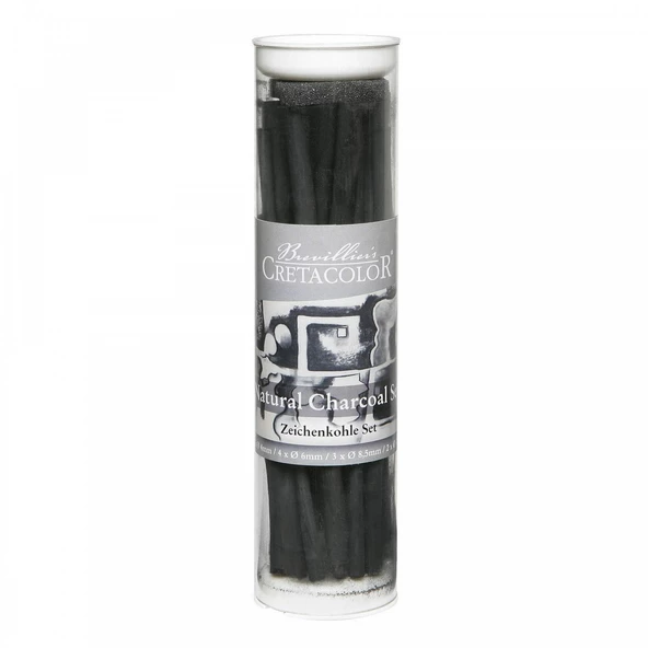 Cretacolor Natural Charcoal (Doğal Kömür) 13'lü Karışık Set  493 99
