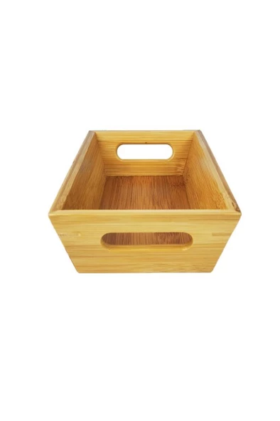 Bambu Ekmeklik Ekmek Kutusu Sepeti - 2