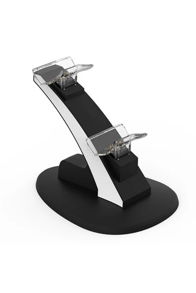 Byoztek PS5 Dualsense Joystick Dual Çiftli Hızlı Şarj Standı Dock - Resim 2